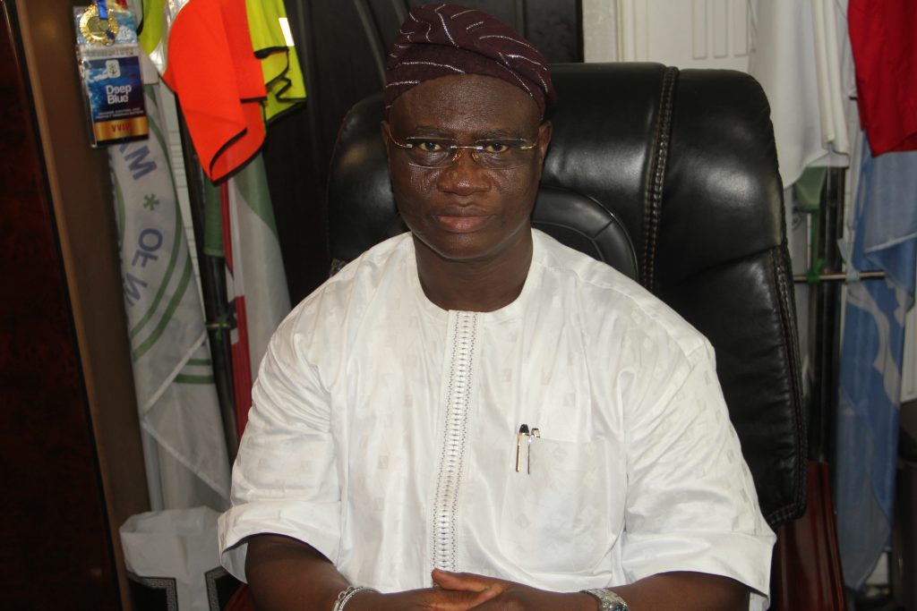 The President General, Comrade (Prince), Adewale Adeyanju of The Maritime Workers Union of Nigeria (MWUN)