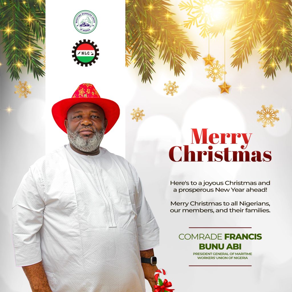 YULETIDE 2025: MWUN PG, COMRADE BUNU FELICITATES CHRISTIANS GLOBALLY