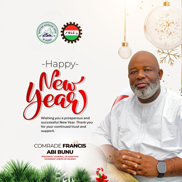 MWUN PG, BUNU CELEBRATES NIGERANS ON NEWYEAR WITH MESSAGE OF HOPE